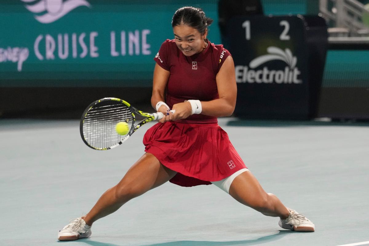 Aleksandra Eala se povukla sa VTA 125 u La Bisbalu nakon polufinala Majami Opena