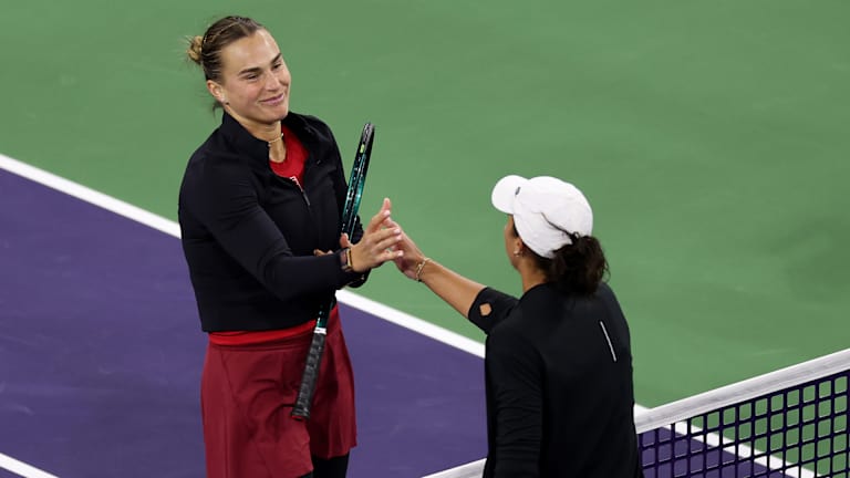 Sabalenka je poboljšala na 5-2 protiv Keis sa svojom polufinalnom pobedom.