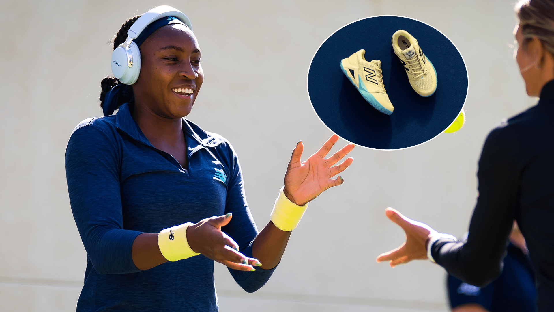 Coco Gauff lansira nove, svakodnevne patike za 21. rođendan - uz bakinu pomoć