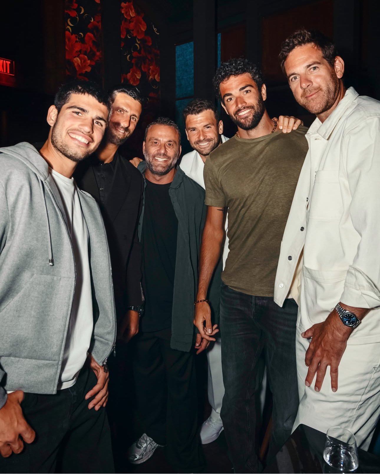 Alkaraz, Đoković, Dimitrov, Beretini i Del Potro.