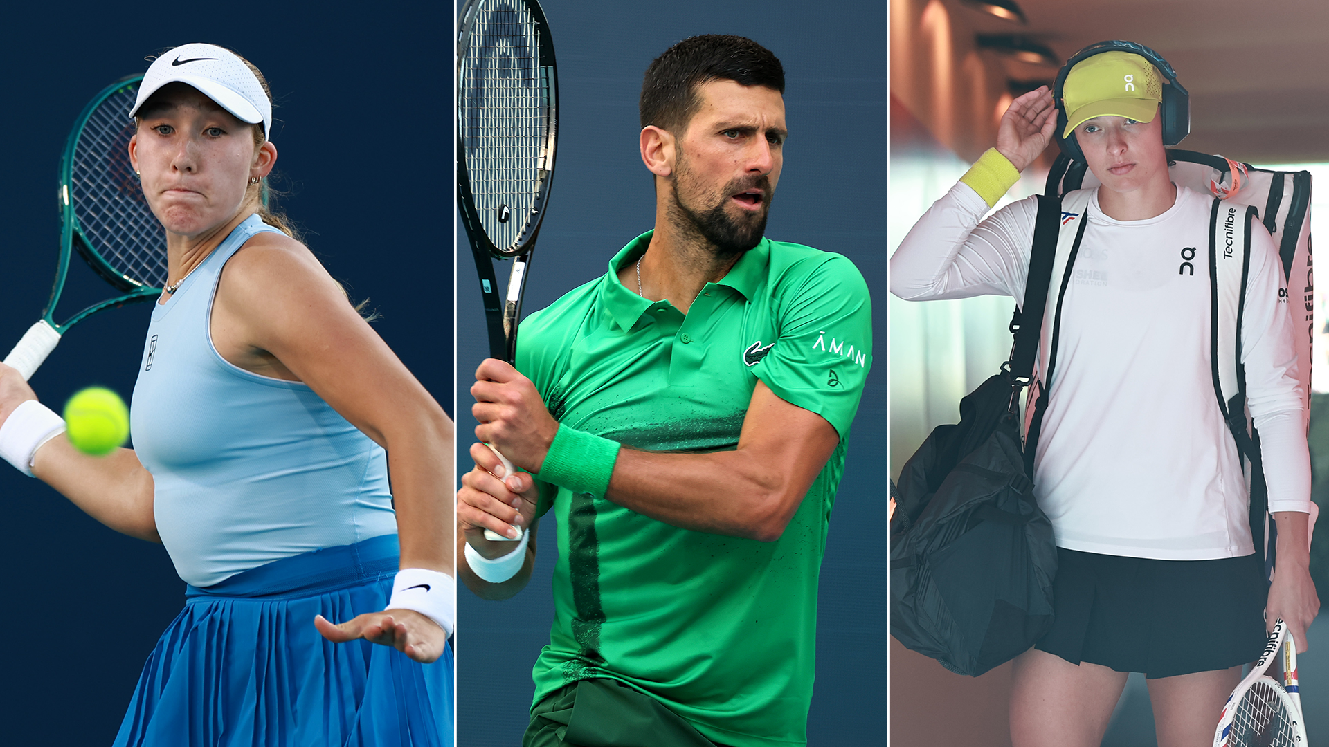 Mirra Andreeva, Novak Đoković i Iga Sviatek svi u akciji: Majami, Dan 6 Pregled