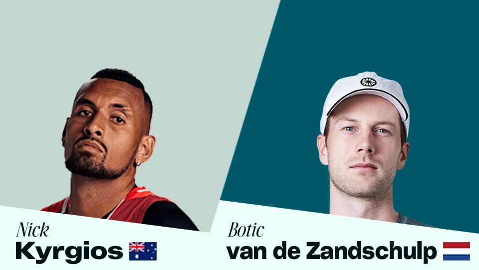 Nick Kirjos vs. Botic van de Zandschulp: Gde gledati, Indian Vells Pregled, kvote za klađenje