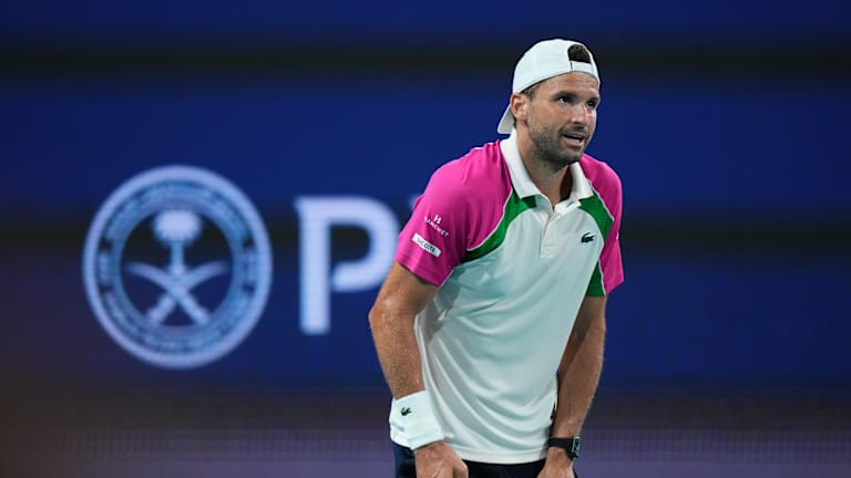 Grigor Dimitrov je dao sve od sebe na brutalno vlažan dan u Majamiju.