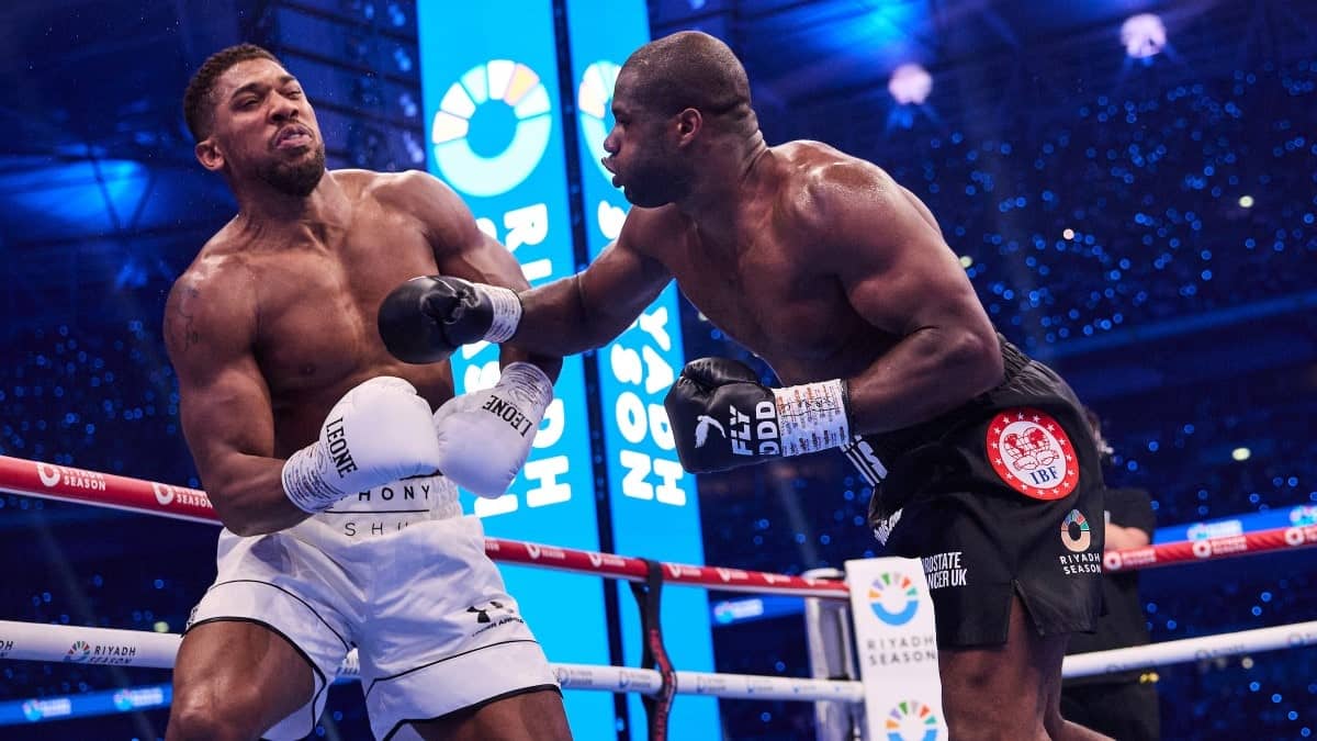 Anthoni Joshua bradom Daniel Dubois