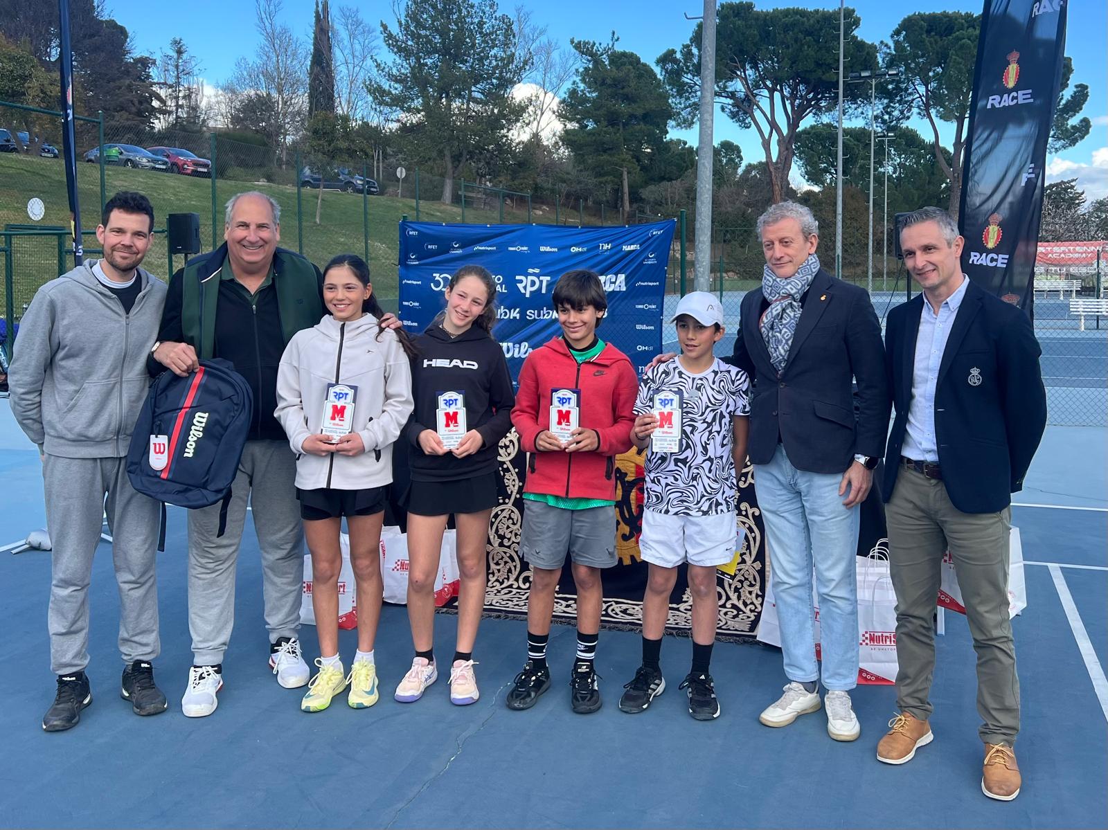 U12 šampioni i finalisti - Alevín u RPT RACE Club - Marca by Wilson
