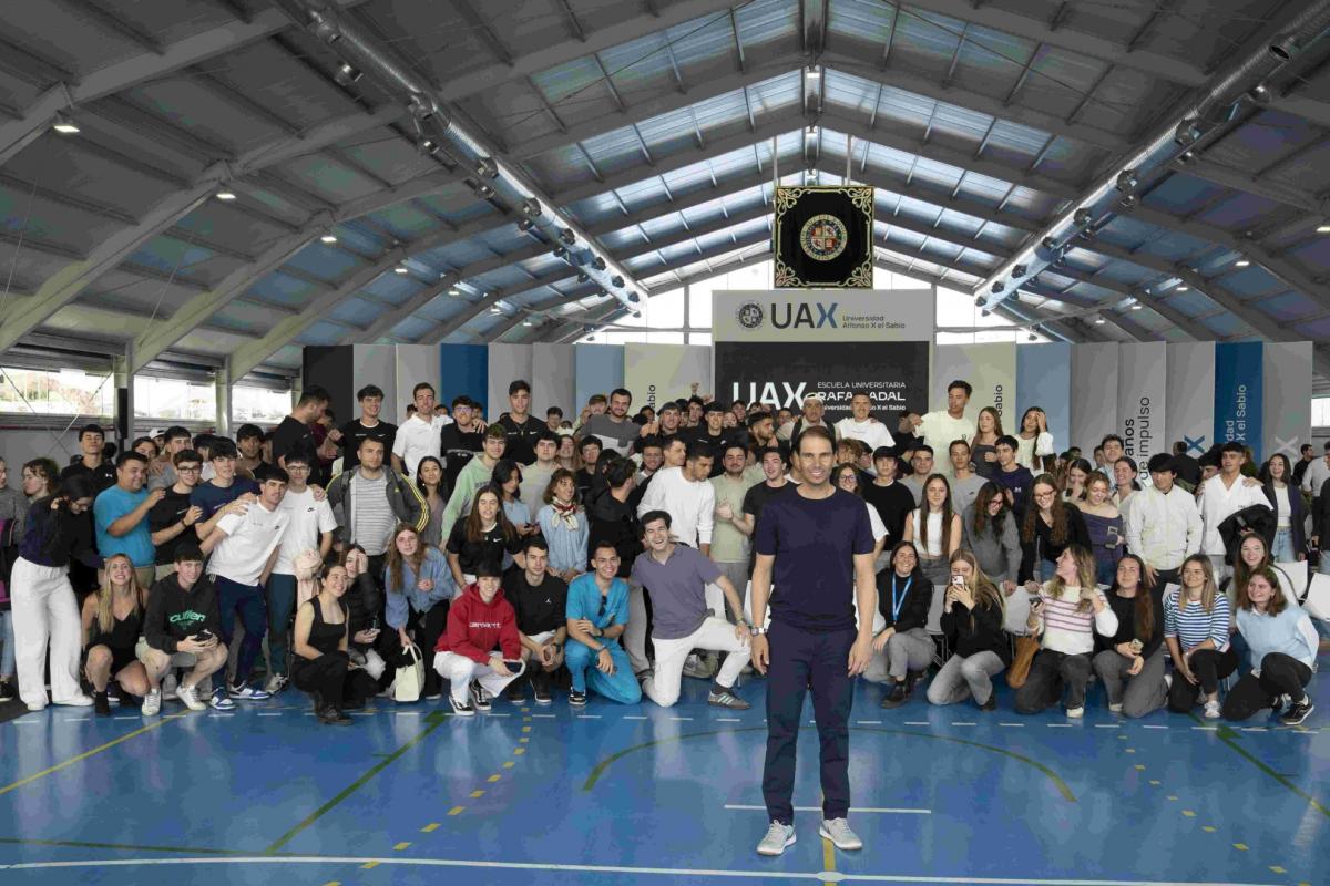 Masterclass Rafe Nadala na univerzitetu: "Ono što vidite na terenu je odraz života"