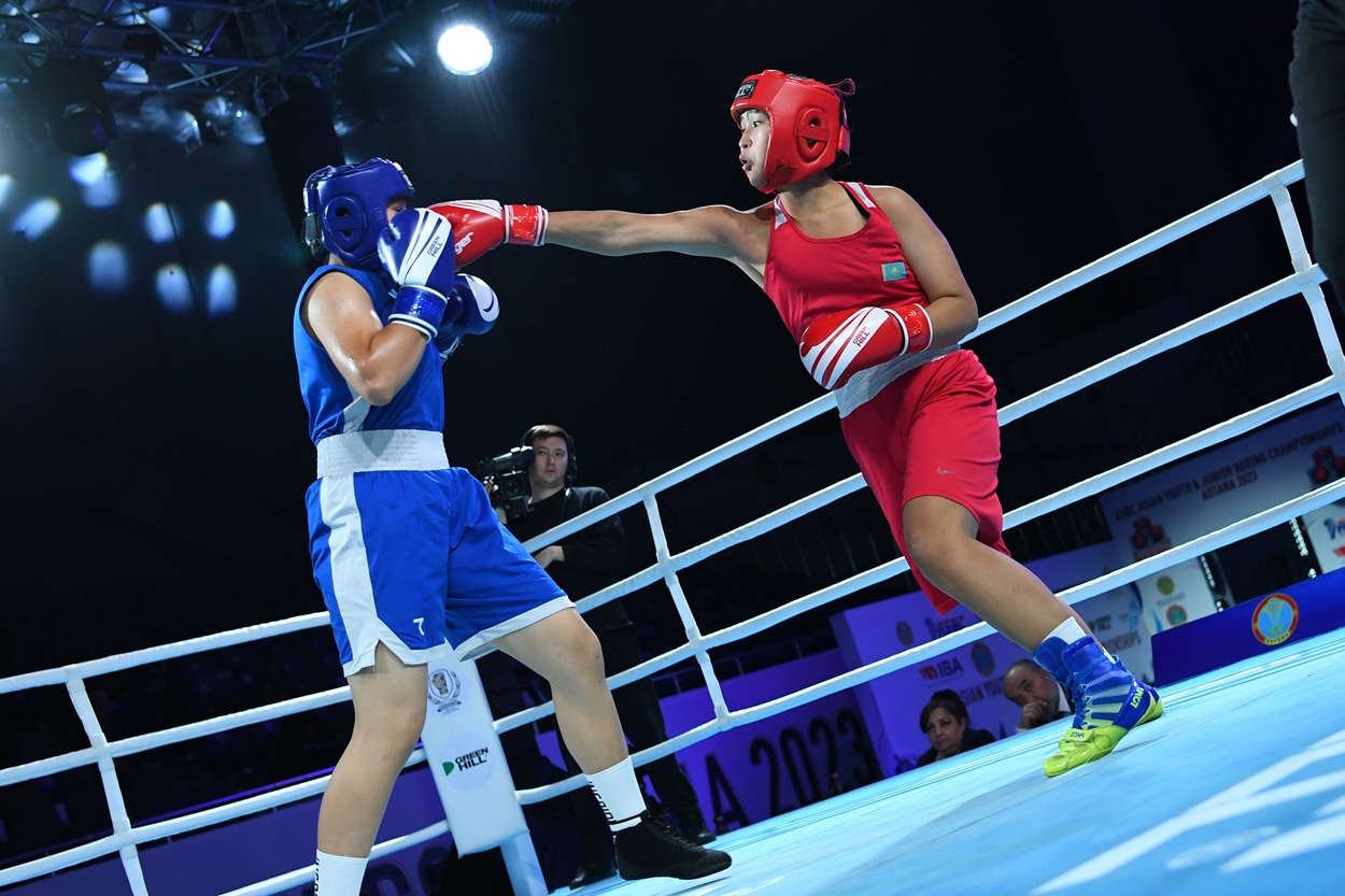 Akbota Iessimbekova iz Astane eliminisala je juniorskog svetskog šampiona u četvrtfinalu Kazahstanskih omladinskih sportskih igara