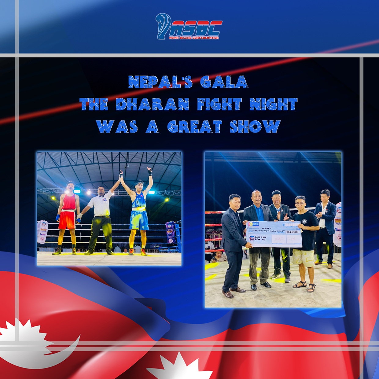 Nepalska gala - Dharan Fight Night je bila sjajna predstava