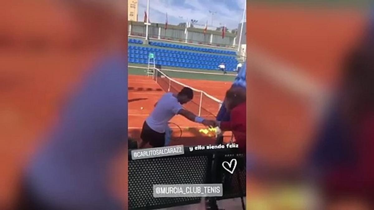 Alcarazov najverniji 95-godišnji fan: "Vidim te u ranim jutarnjim satima, voleo sam ga otkako je počeo"
