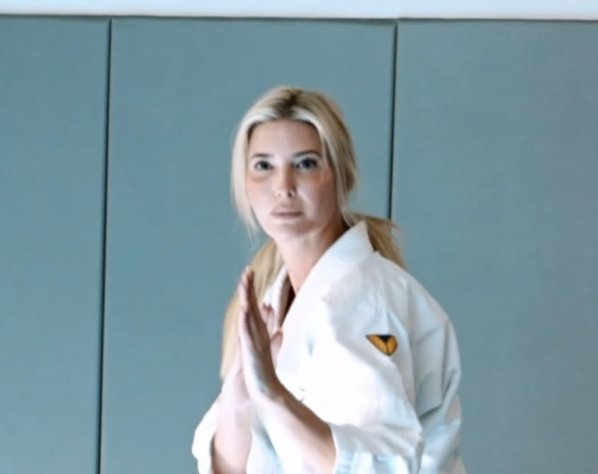 Ivanka Tramp pokazuje svoje Jiu-Jitsu veštine