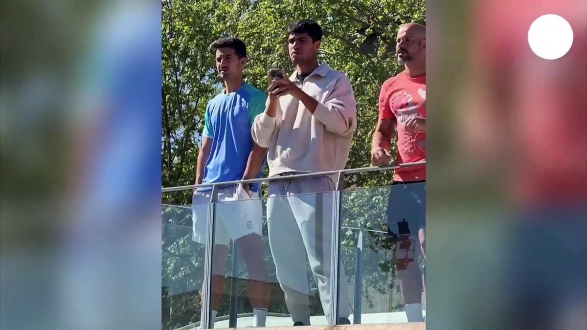 Jaime Alcaraz debituje pobedom u U14 Godo pod budnim okom svog brata Carlitosa