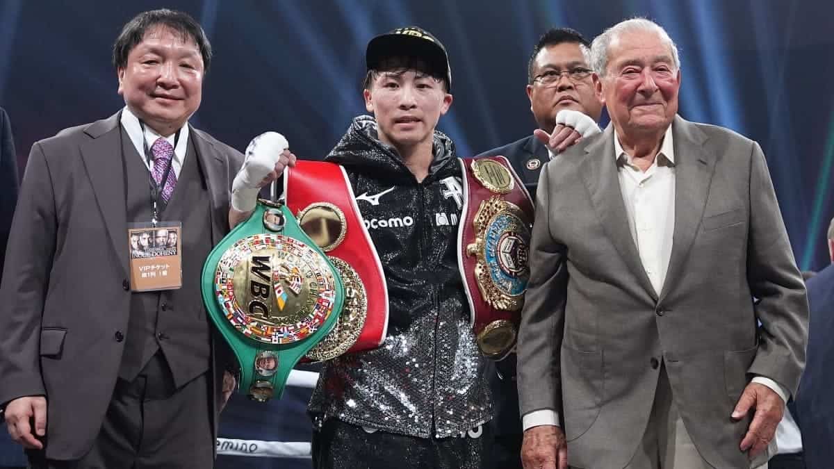 Naoia Inoue Bob Arum Gospodin Honda