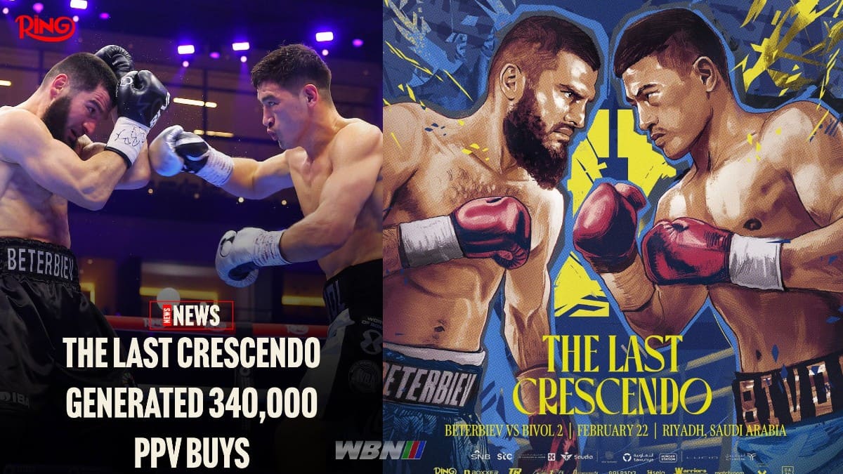 Bivol vs Beterbiev 2 Boxing Pay Per View buys