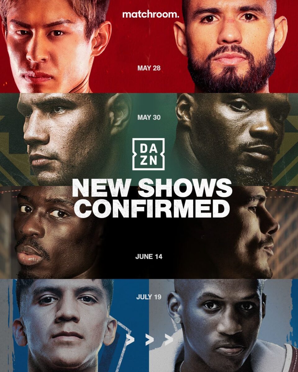 Matchroom Boxing Schedule Summer 2025