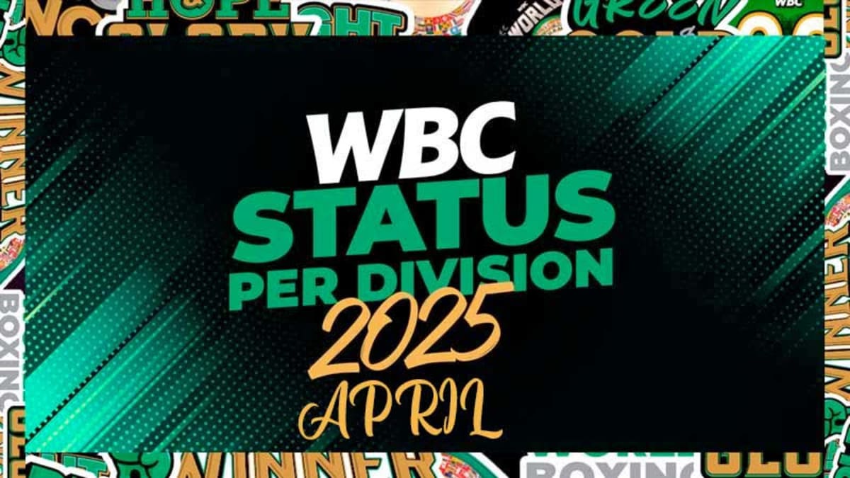 WBC mandatory April 2025