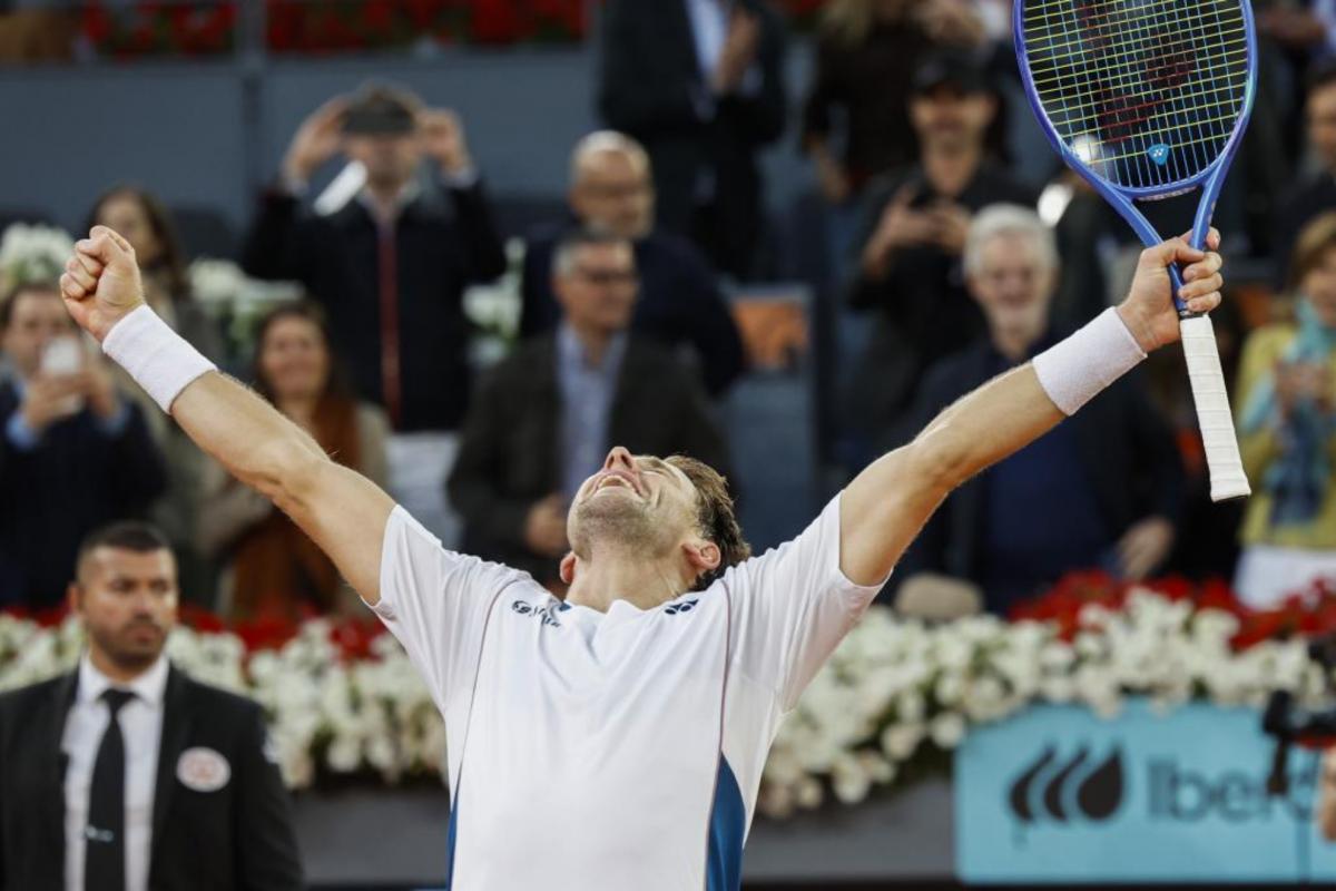 Ruud čini njegov žreb računati i osvaja Mutua Madrid Open protiv Draper