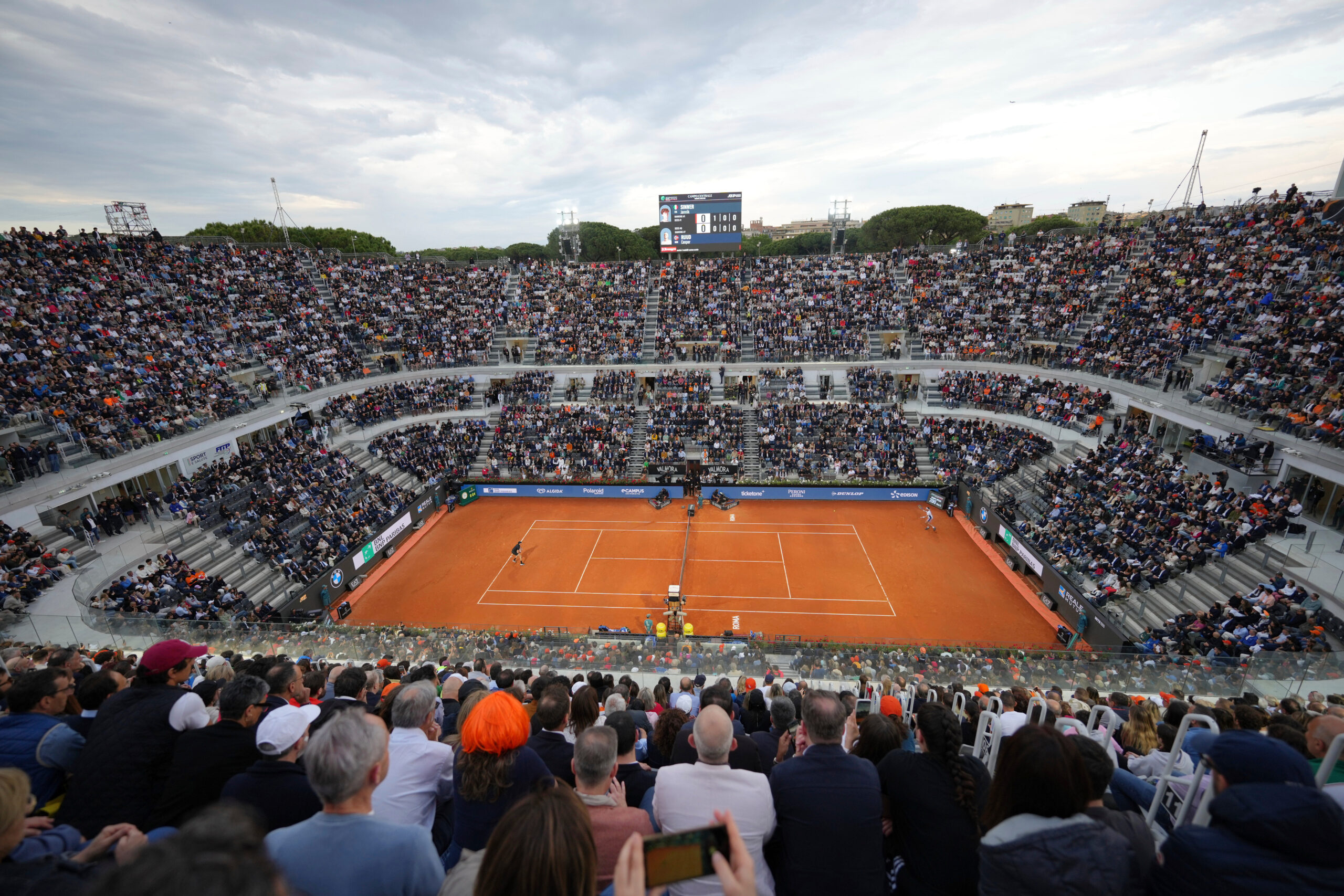 Italijanski tenis i padel predsednik žele da Rim peti grend slem