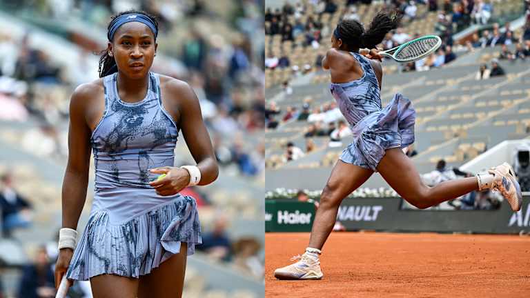 Gauff je možda zaboravila svoje rekete, ali je donela dosta stila na sudu Philippe-Chatrier.