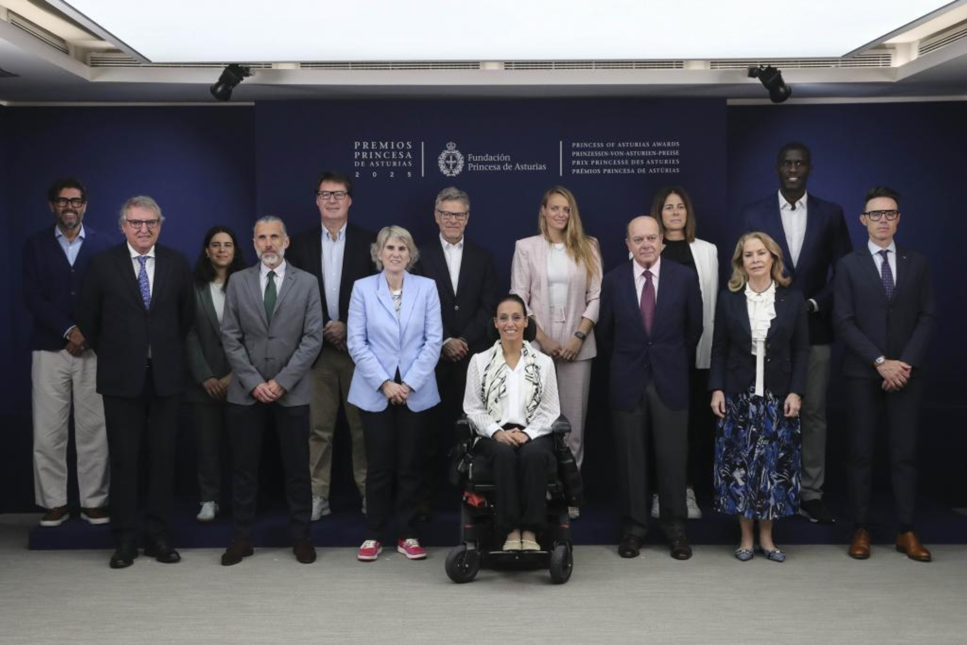 Žiri za nagradu Princess of Asturias za sport za 2025. godinu.