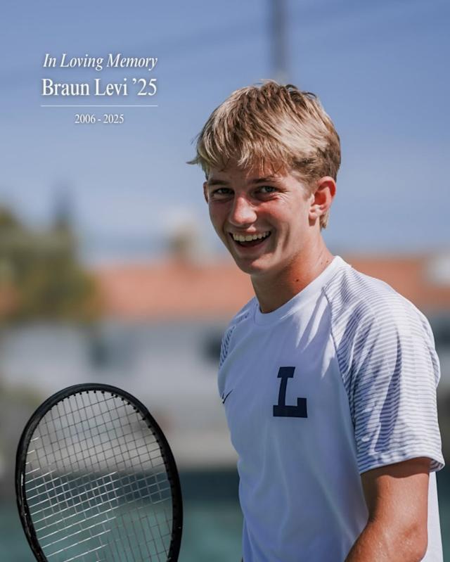 Braun Levi, 18-godišnji teniser, umro je nakon što je pregažen dok je šetao sa prijateljem