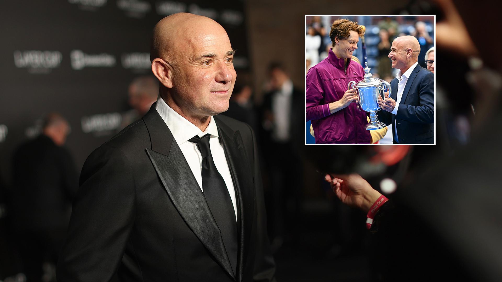 Andre Agassi: Nema "osvrtanja" za Jannika Sinnera usred povratka u Rim