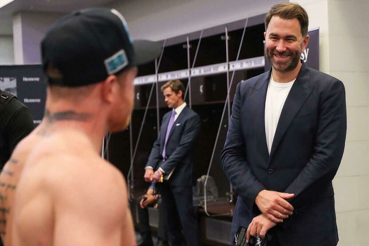 Canelo Alvarez Eddie Hearn