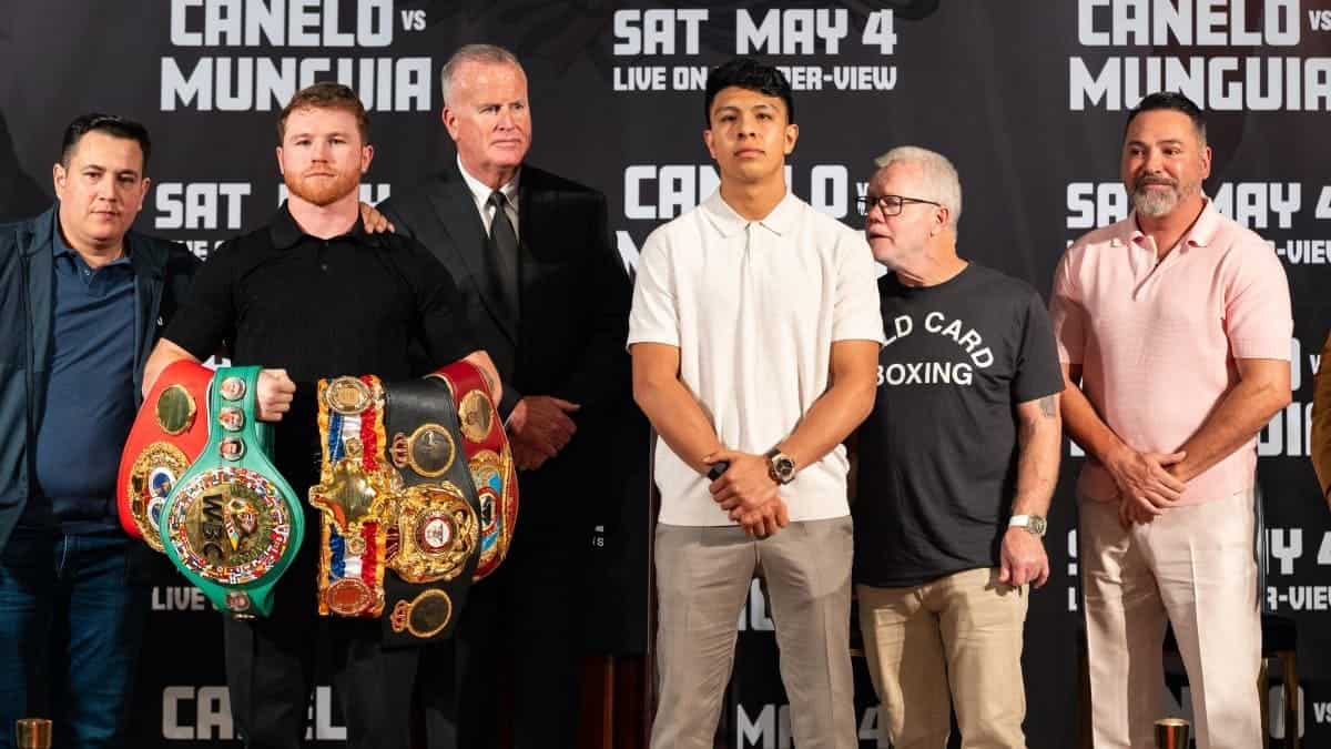 Canelo vs Munguia Oskar de la Hoia Freddie Roach