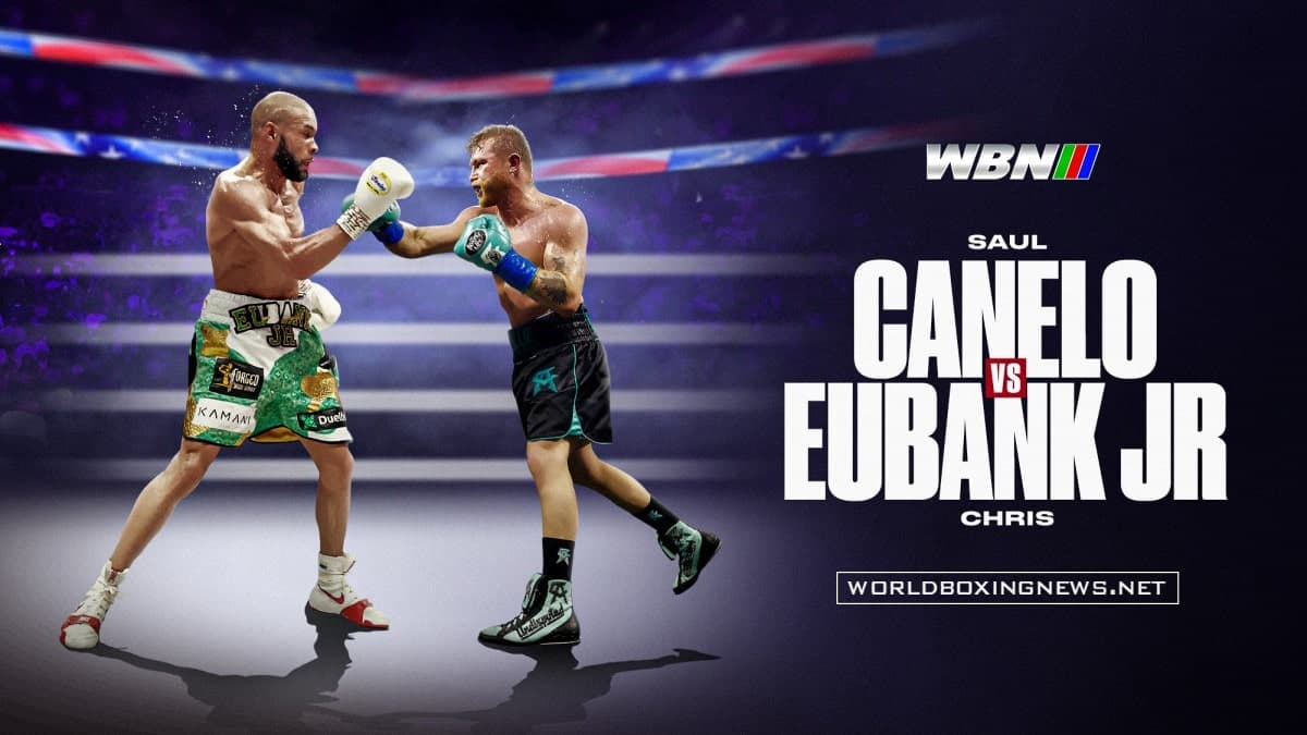 Canelo vs Eubank JR - VBN poster
