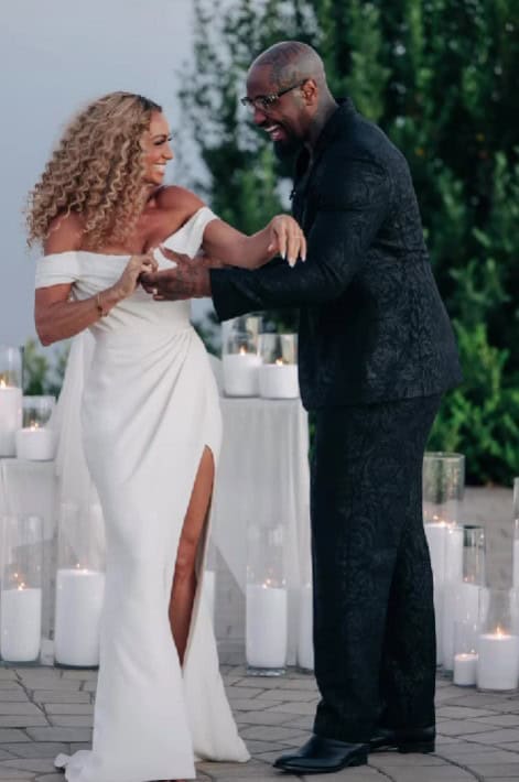 Malik Scott and Kate Abdo