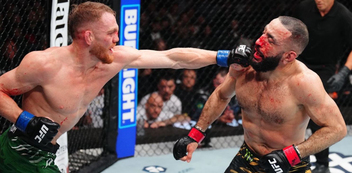 Khamzat Chimaev na Belal Muhammad Failing To Retain titulu na UFC 315