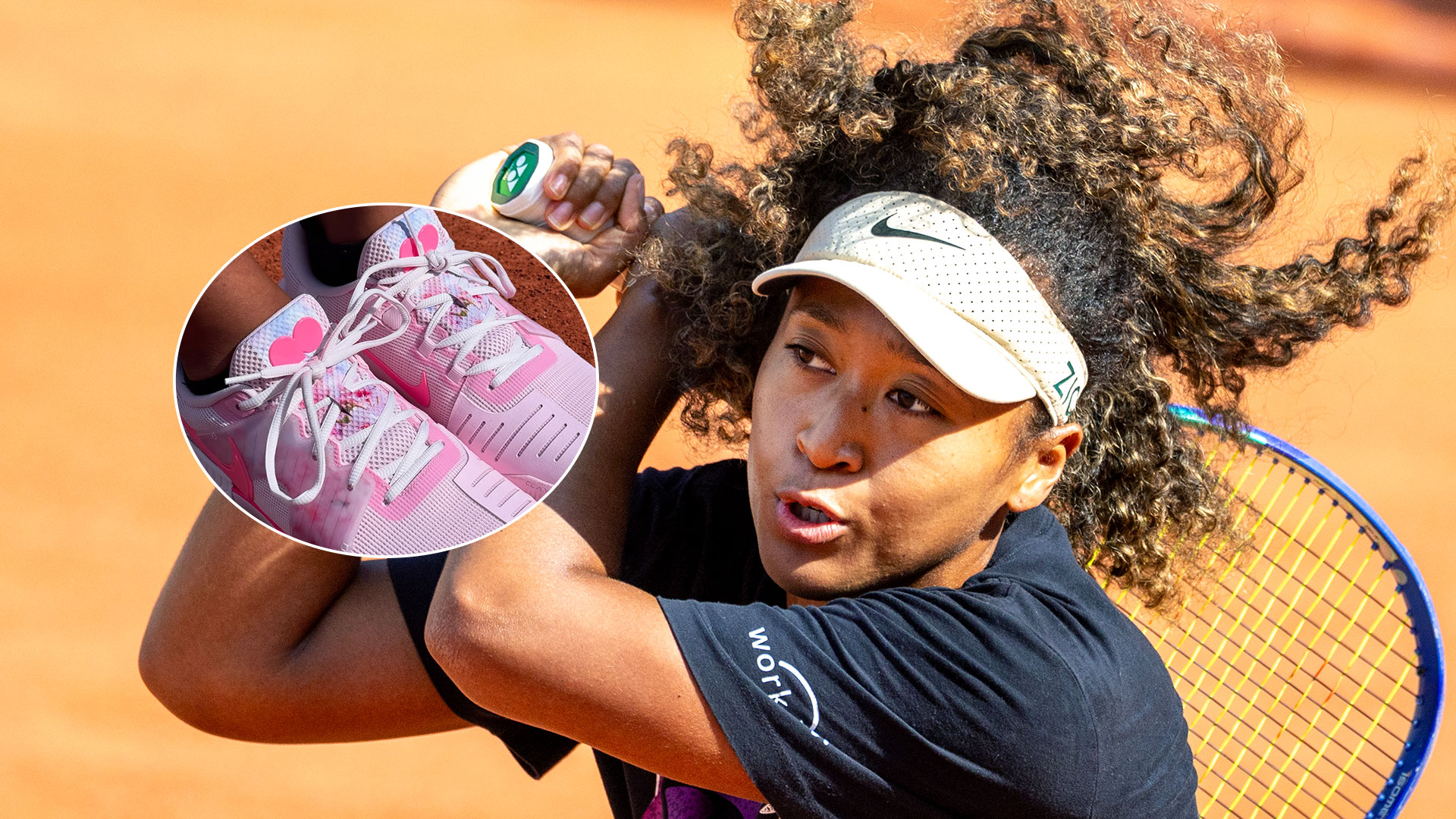 Naomi Osaka otkriva cipele inspirisane cvetom trešnje za Rolan Garos