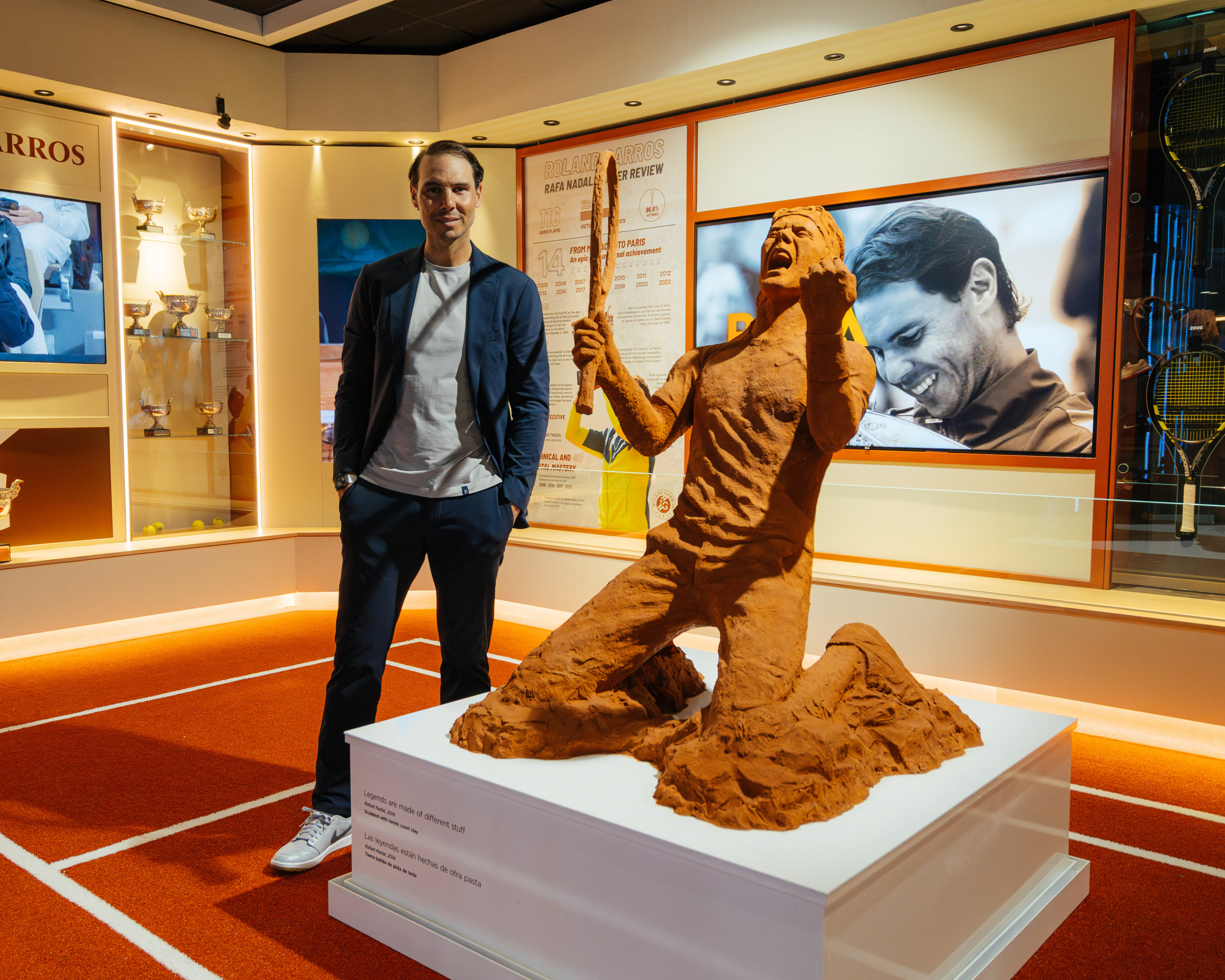 Rafa Nadal u poseti svom muzeju