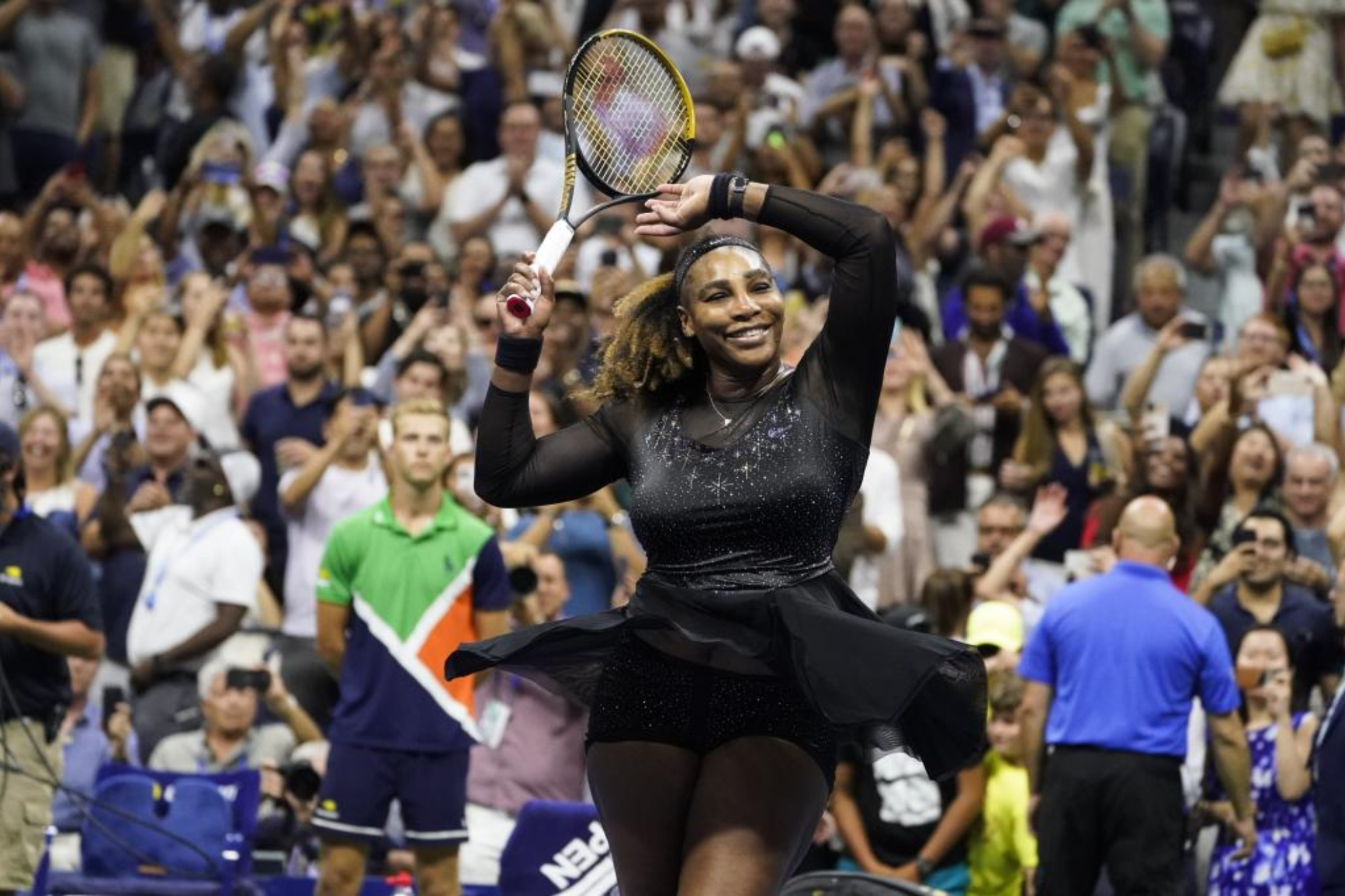 Serena Vilijams, u svom poslednjem meču na 2022 Otvoreno prvenstvo.