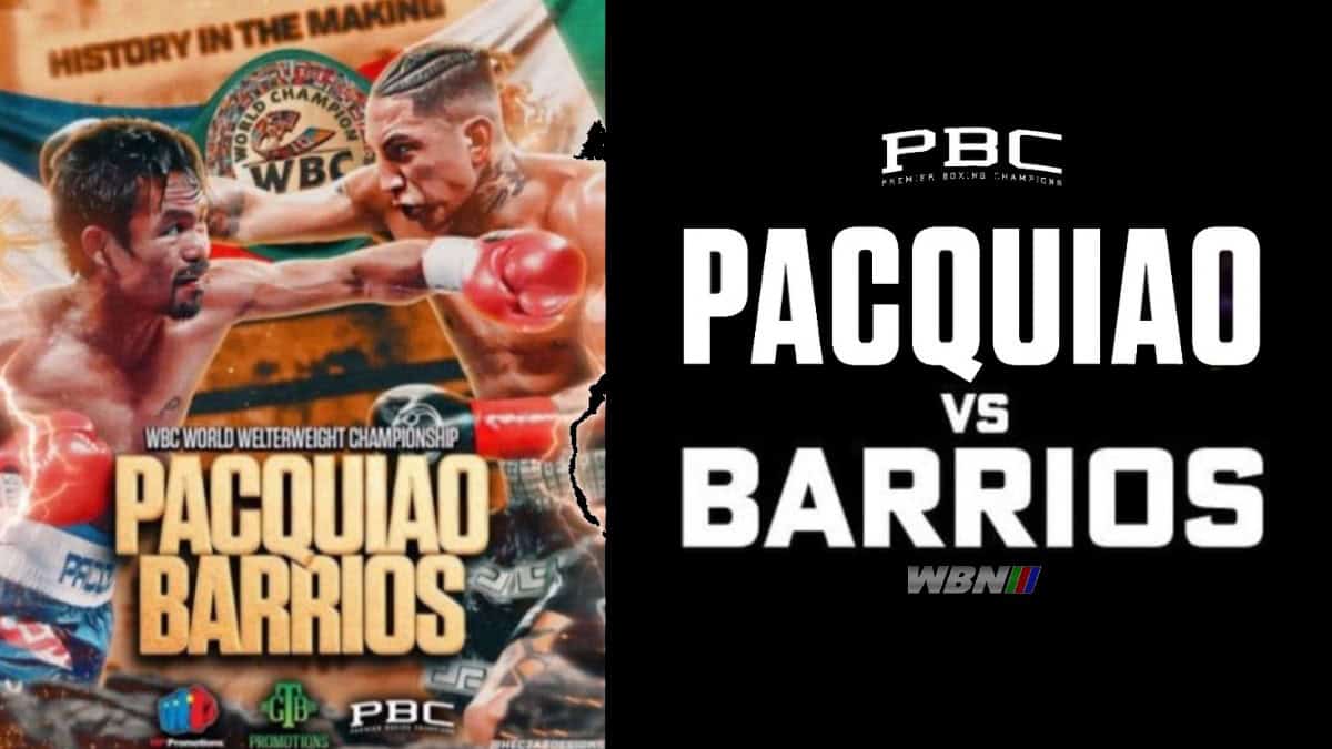 Packuiao vs Barrios novi