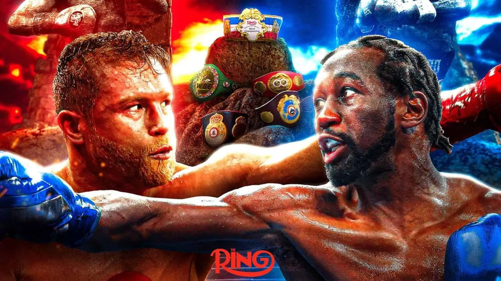 Canelo vs Cravford pojasevi