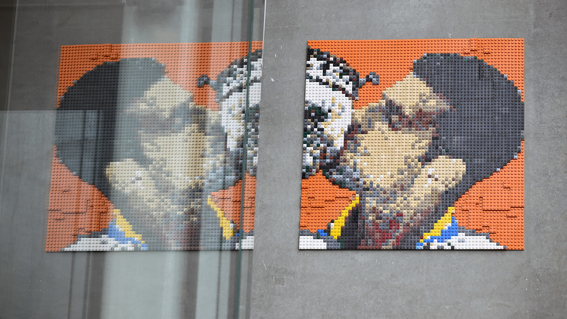 Spotted: Lego portreti bivših šampiona se pojavljuju oko Rolan Garosa
