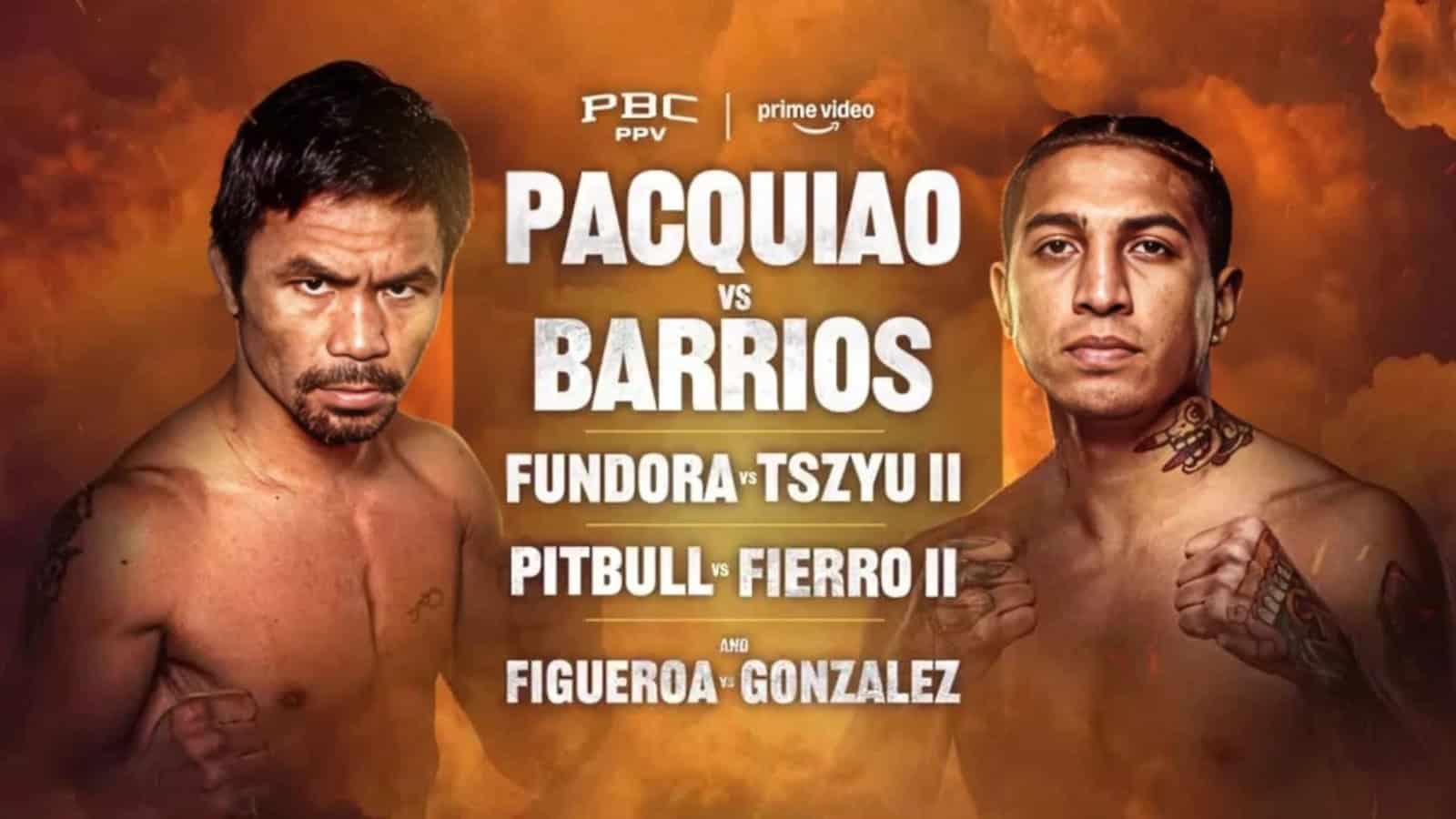 Pakuiao vs Barrios undercard dobija filipinski ukus