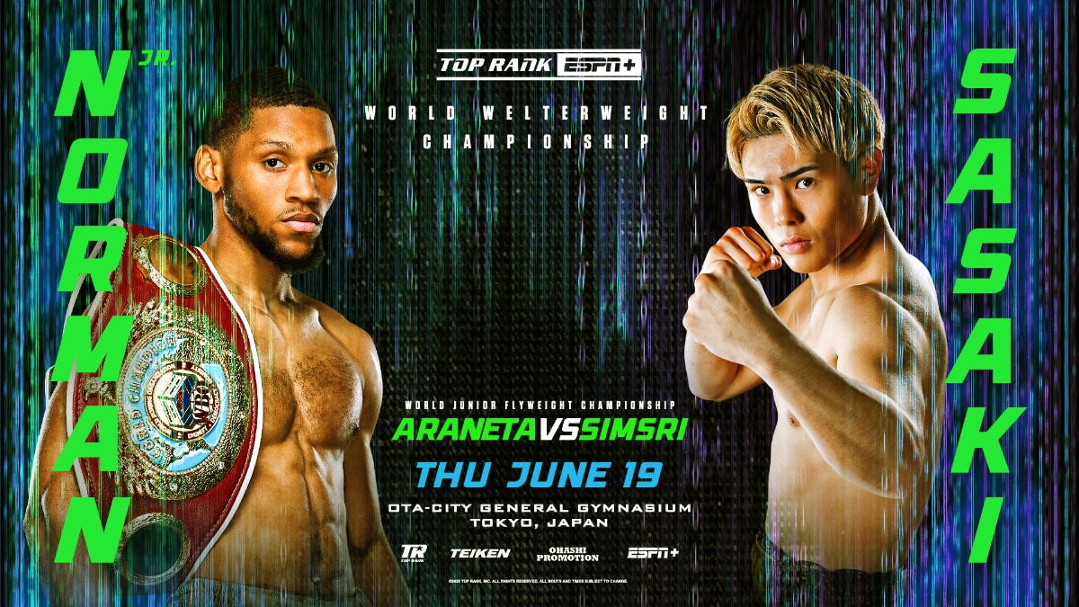 Brajan Norman Jr vs Sasaki
