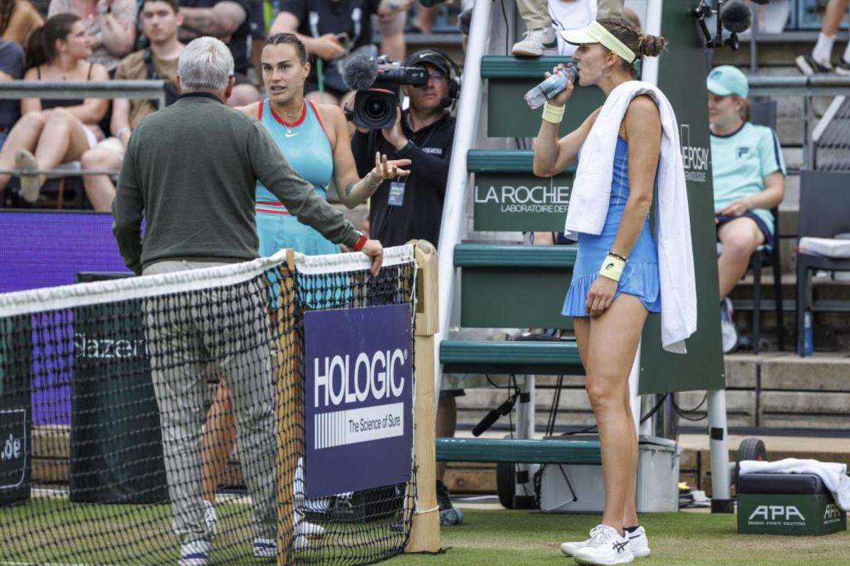 Sabalenka: "Da li ćete prekinuti meč jer ona kaže da je ta strana klizava?"