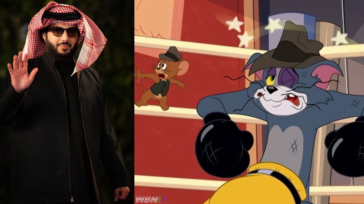 Turki Alalshikh Tom and Jerry boxing