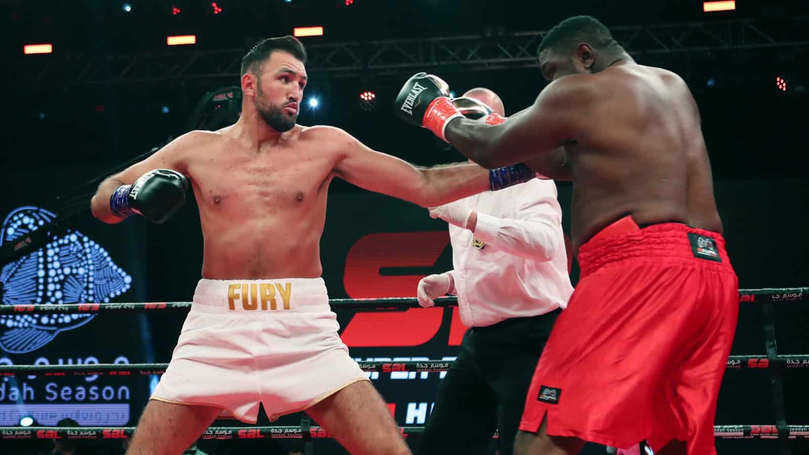 hughie fury vs samuel peter Saudi