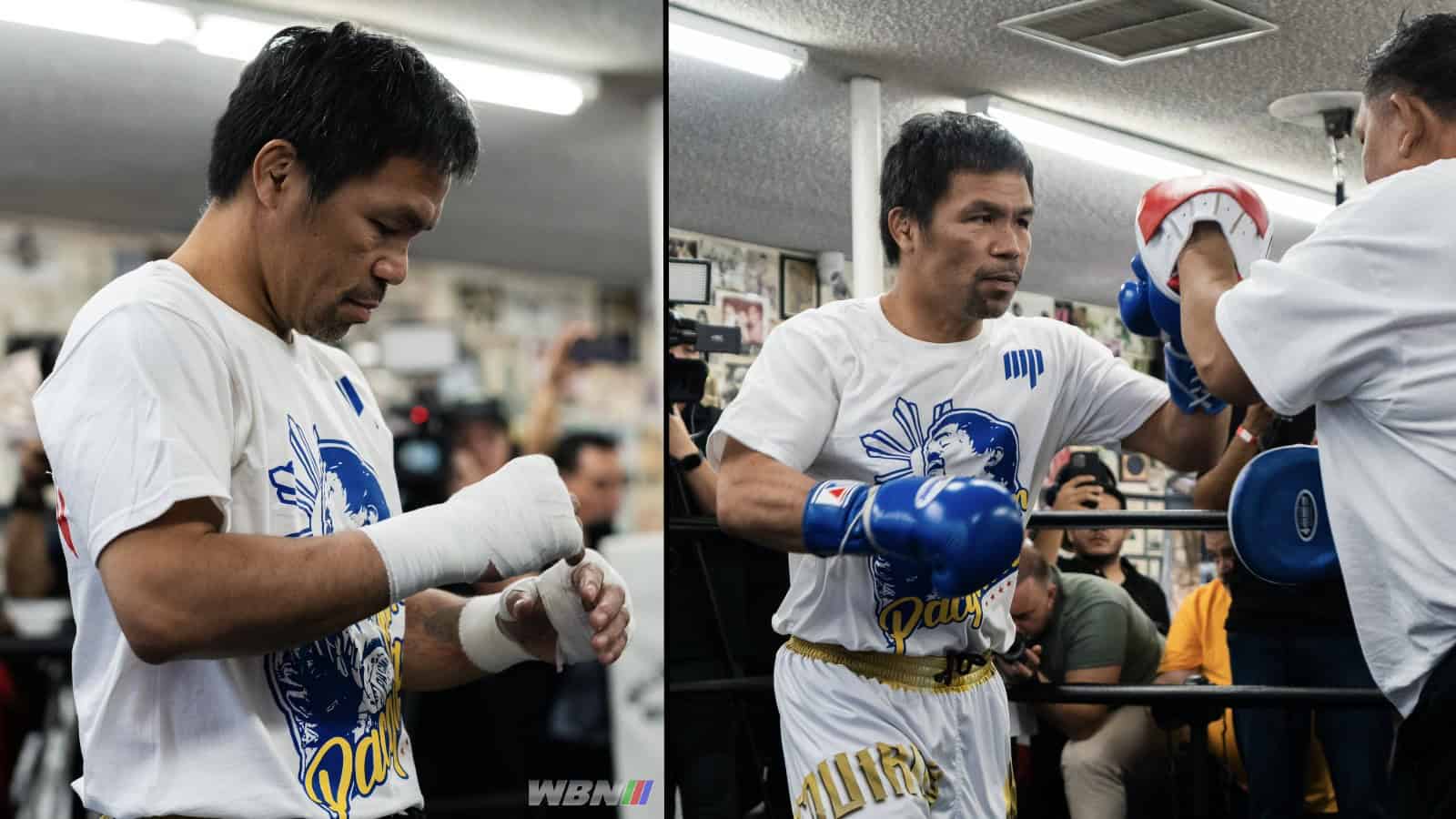 manny pacquiao training june 2025