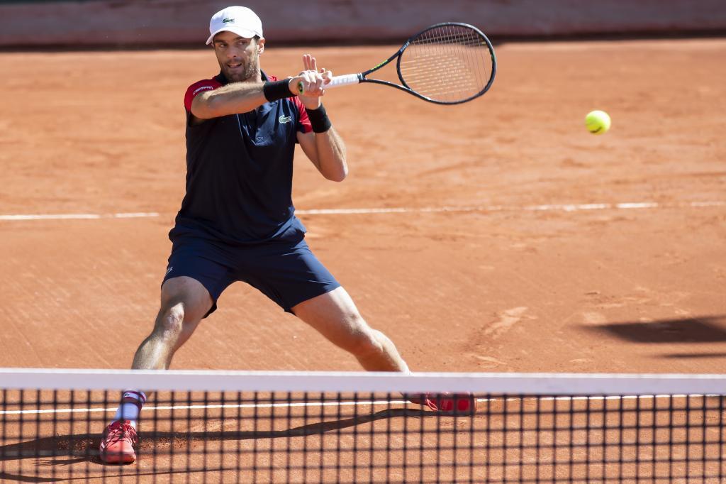 Pablo Andujar, tokom meča.