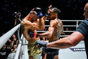 Regian Eersel Džordž Jarvis ONE Fight Night 34 17