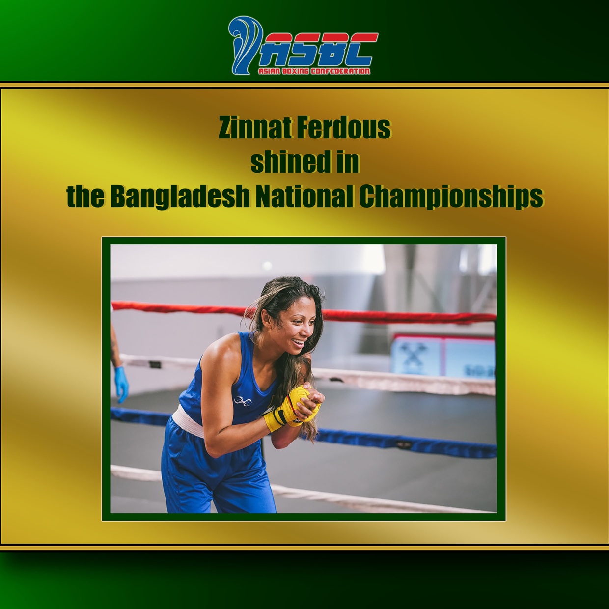 Zinnat Ferdous zablistao je na nacionalnom prvenstvu Bangladeša