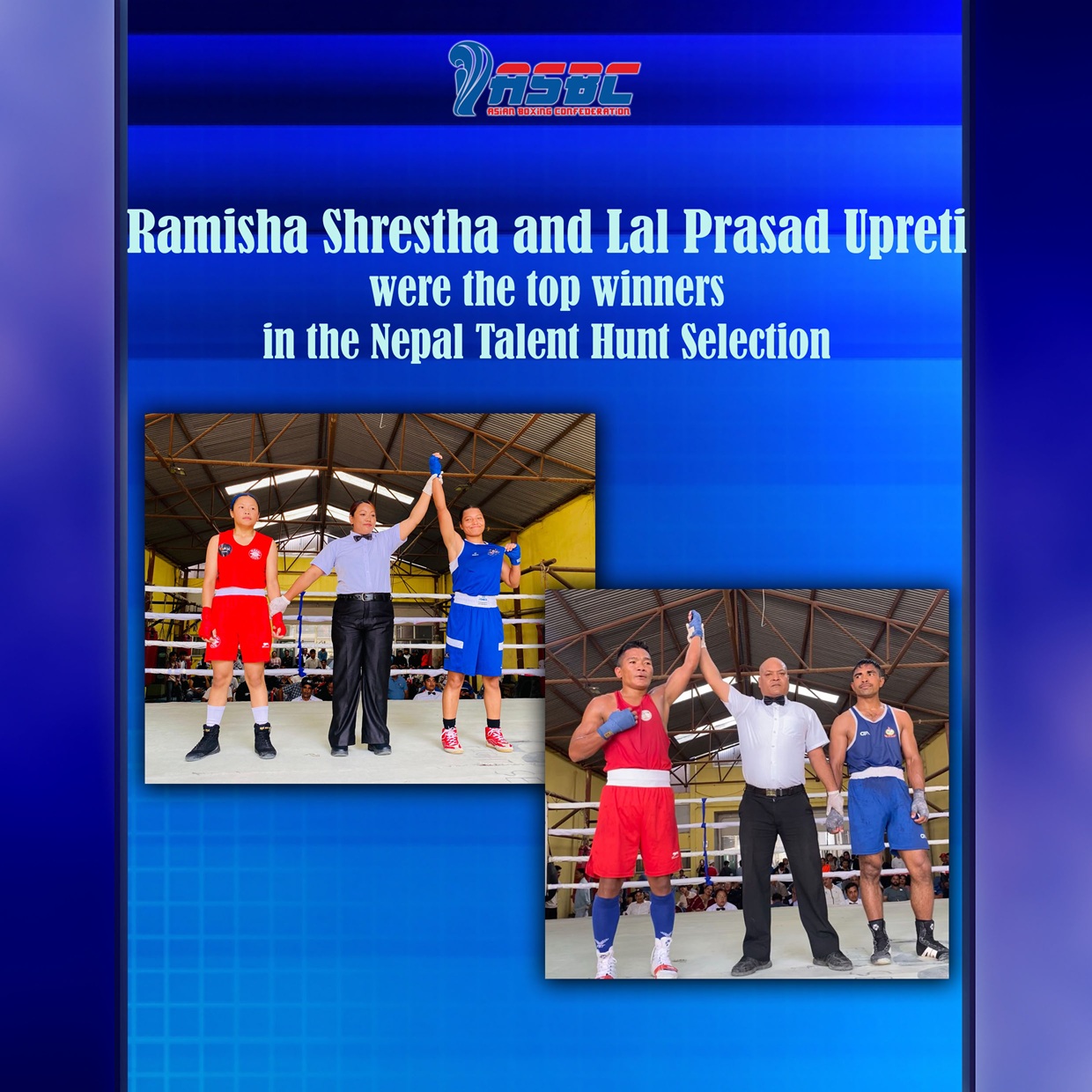 Ramisha Shrestha i Lal Prasad Upreti bili su glavni pobednici na turniru Nepal Talent Hunt Selection Tournament