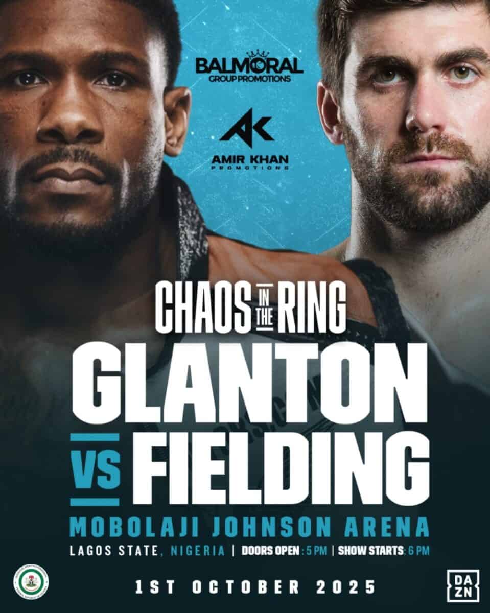 Glanton vs Filding Amir Kan