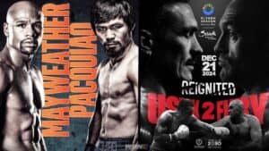 Mayweather vs Pakuiao Usik vs Furi 2