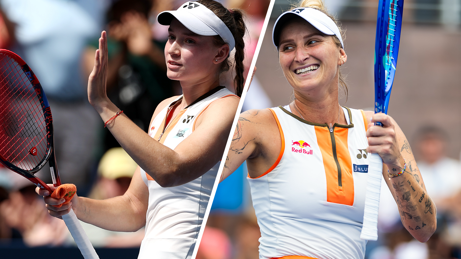 Otvoreno prvenstvo Amerike: Pol Anakone, Prakaš Amritraj raspravlja Elena Ribakina vs. Marketa Vondrousova