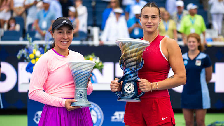 Nakon odbrane titule u Kanadi, Pegula je stigla do još jednog VTA 1000 finala sledeće nedelje u Sinsinatiju. Sabalenka je prekinula niz od devet pobeda Amerikanke, 6-3, 7-5.